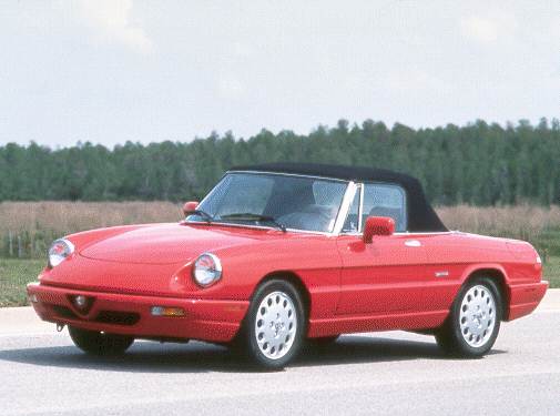1992 Alfa Romeo Spider Veloce Convertible 2D Price, Listings